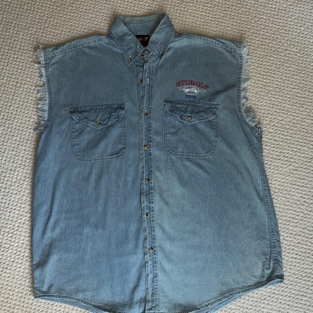 Sturgis 2016 Denim Shirt
